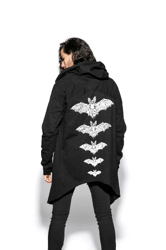 Men's Coats for Skinny MenRelease The Bats Double Hooded Cloak